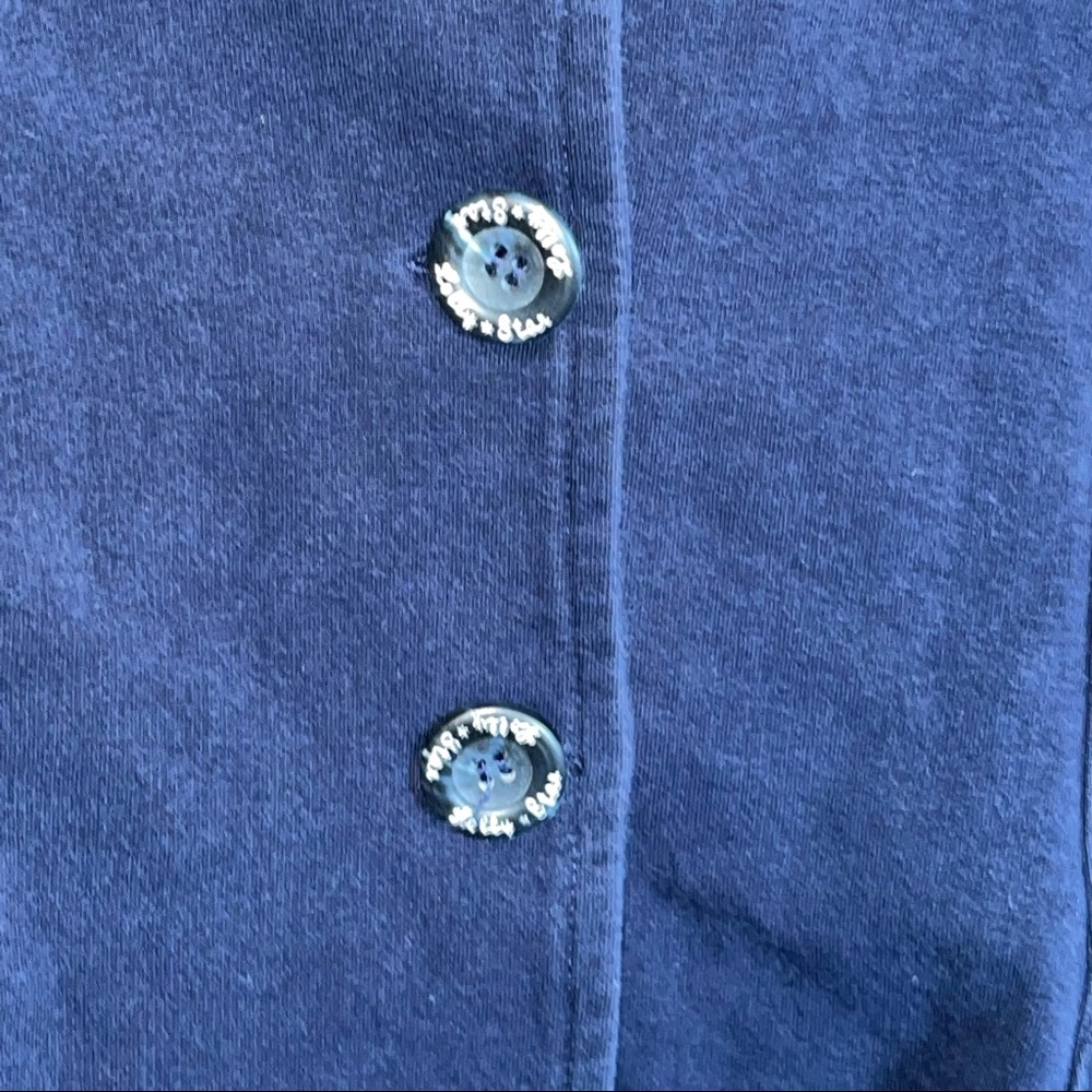 ** Must Bundle** Lolly Star Blue Cotton Designer Bow TV Star Coat Blazer Jacket - Picture 8 of 11
